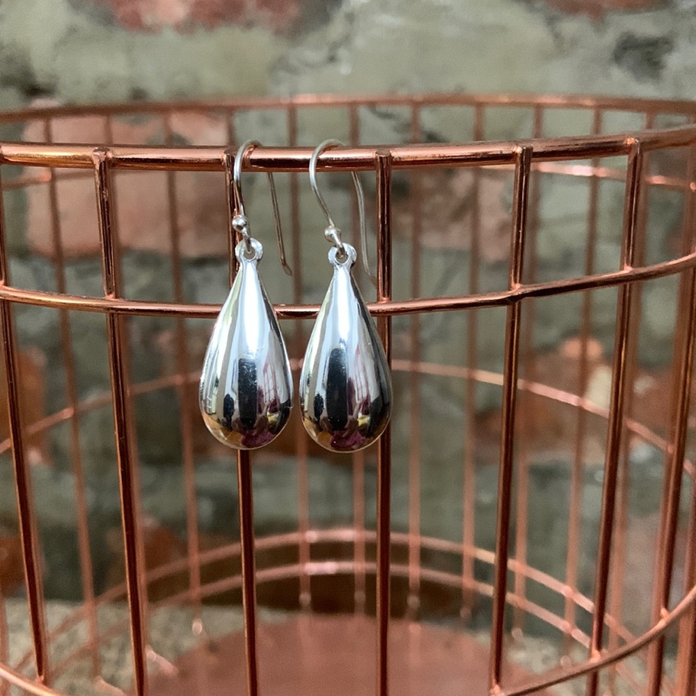 925 Silver Earrings Td/Balloon Shape. - image 2